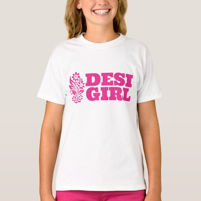 Camiseta Desi Girl - Crianças (Frente)