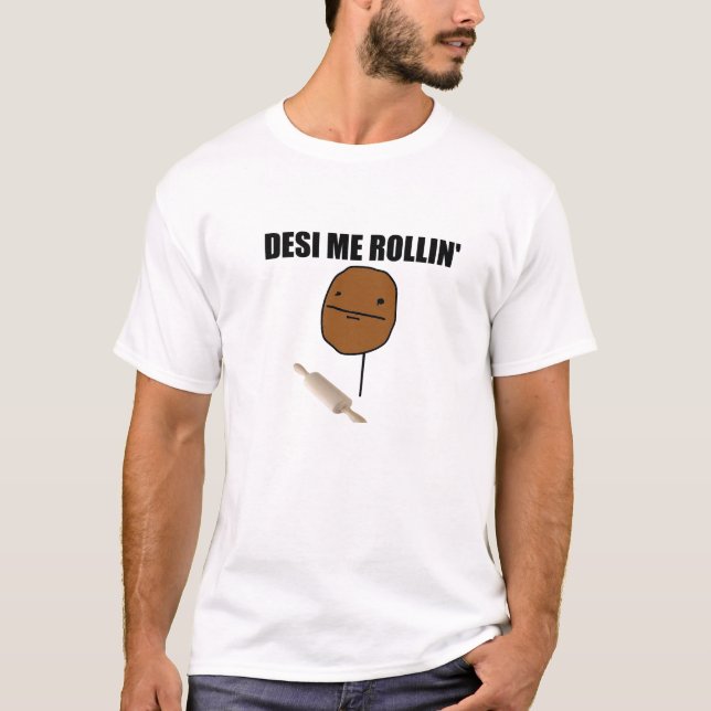 CAMISETA DESI MIM ROLLIN (Frente)