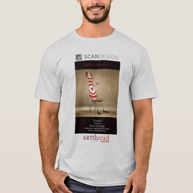 Camiseta Design 2010 da varredura (Frente)