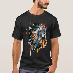 Camiseta Design 22 Nativo Americano Dreamcatcher Indian