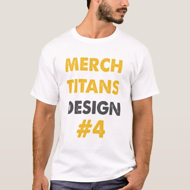Camiseta Design 4 dos titã de Merch (Frente)