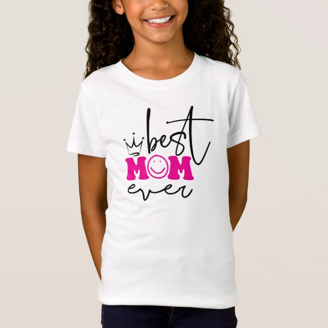 Camiseta Design-63344 da Melhor Mãe (Frente)
