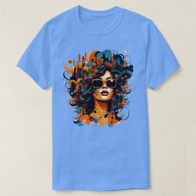 Camiseta design abstrato (Frente do Design)
