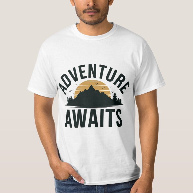 Camiseta Design Adventure T-shirt (Frente)