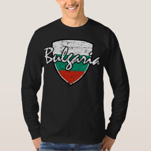 Camiseta Design afligido búlgaro