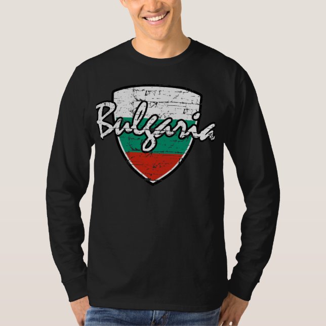 Camiseta Design afligido búlgaro (Frente)