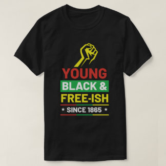 Camiseta Design afro-americano para amantes da História Neg