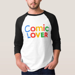 Camiseta Design Amante de Quadrinhos