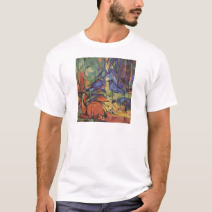 Camiseta Design animal do abstrato do Expressionism
