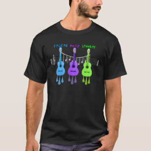 Camiseta Design aposentado das guitarra do professor de