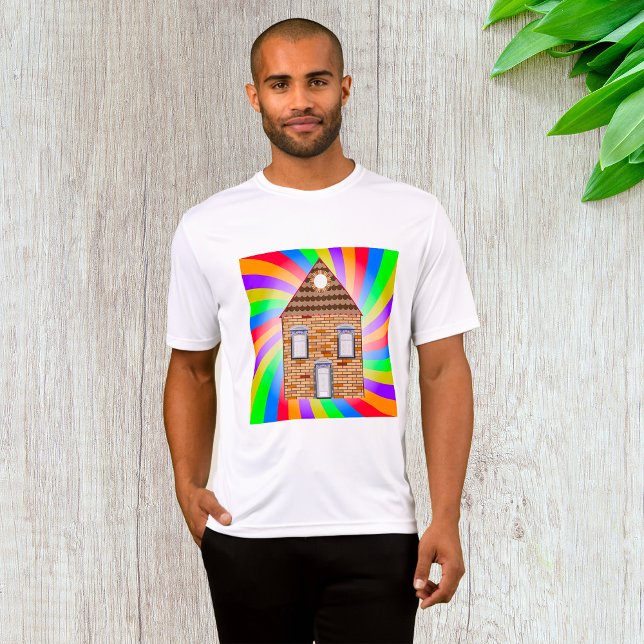 Camiseta Design Arco-Íris Colorido Psicodélico (Criador carregado)