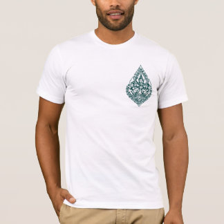CAMISETA DESIGN ASIÁTICO DA ARTE DE YANT BUDDHA