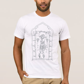 CAMISETA DESIGN ASIÁTICO DA ARTE DE YANT BUDDHA