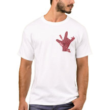 Design ASL ILY - Amor Ferido Mas Ainda Forte