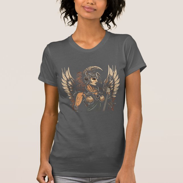 Camiseta Design Athena T-Shirt (Frente)