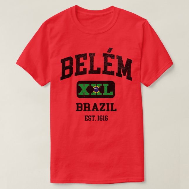 Camiseta Design atlético Belem Brazil XXL (Frente do Design)