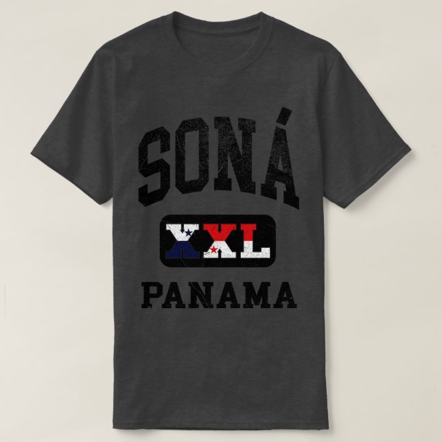Camiseta Design atlético Sona Panama XXL (Frente do Design)