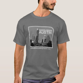 Camiseta design austin do sherpa