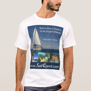 Camiseta Design Aventura-Dianteiro de SailQwest