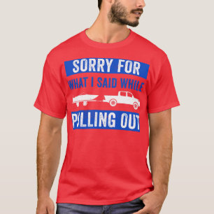 Camiseta Design Barco engraçado para homens Capitão Boat Pu