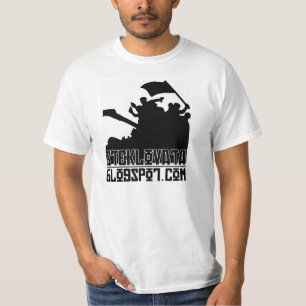 Camiseta Design básico do logotipo de Steklovata.Blogspot