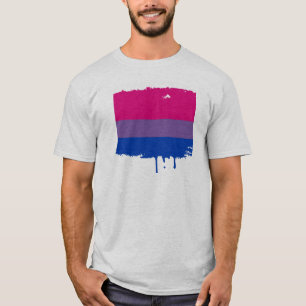 Camiseta Design BISEXUAL PRIDE STRIPES