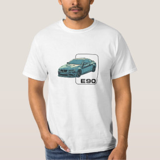 Camiseta Design BMW E90 M3 - Verde