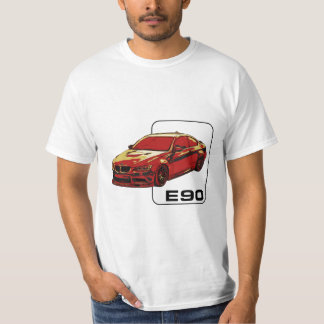 Camiseta Design BMW E90 M3 - Vermelho
