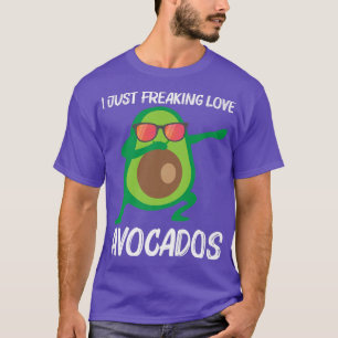 Camiseta Design Bonita De Avocado Para Homens Mulheres Frut
