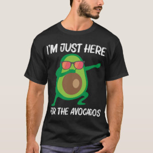 Camiseta Design Bonita De Avocado Para Homens Mulheres Frut