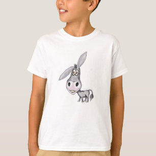Camiseta design bonito do t-shirt do asno