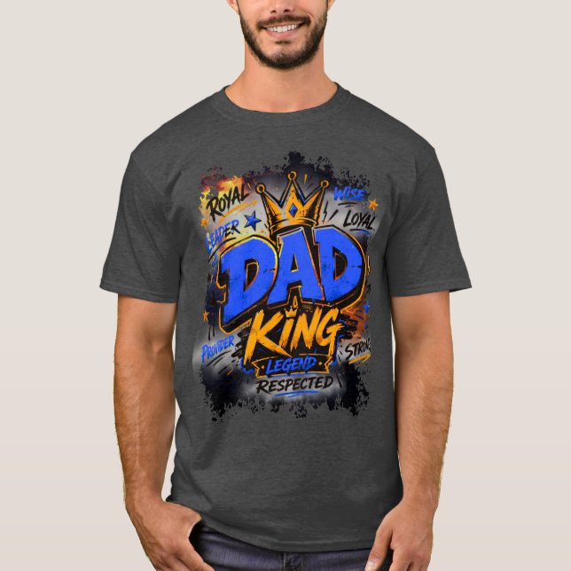 Camiseta Design Bota Rei Pai  (Frente)