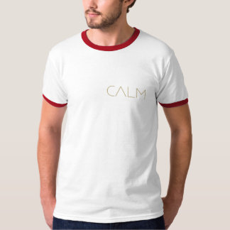 Camiseta design calmo e fresco