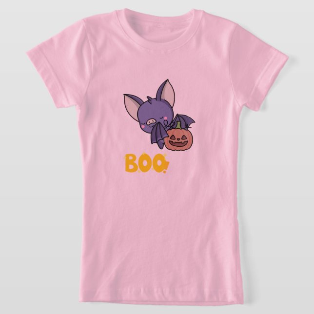 Camiseta Design, Camiseta Boo Girl Pumpkin (Postura )