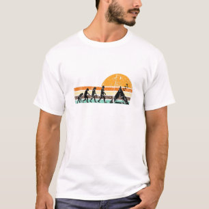 Camiseta Design, Camping, Evolução De Tent De Camper