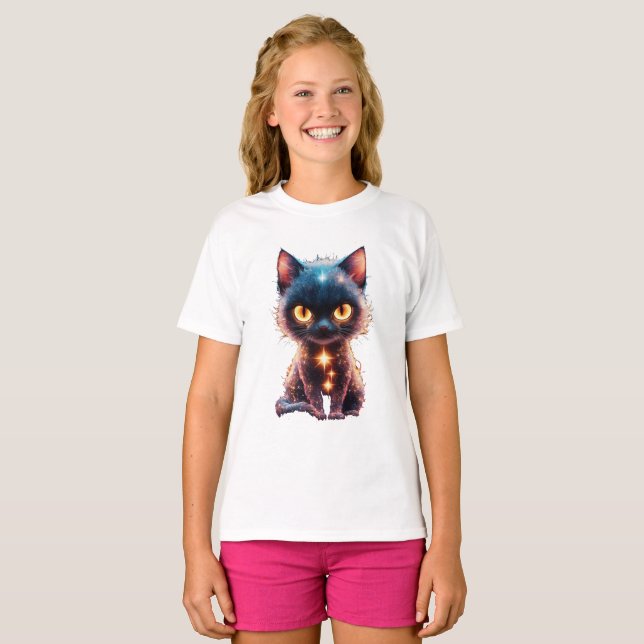 CAMISETA DESIGN CAT (Frente Completa)