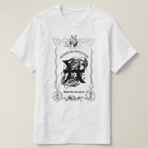 Camiseta Design Celestial Intuição de Peixes