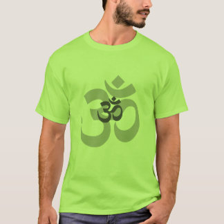 Camiseta Design cinzento do OM Aum para homens