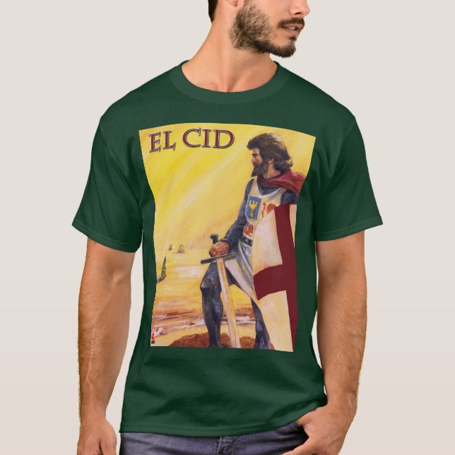 Camiseta design clássica El Cid V1 (Frente)