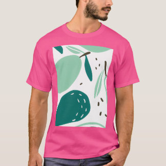 Camiseta Design clássico Avocado Fruta Handsome