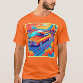 Camiseta Design Clássico Colorido