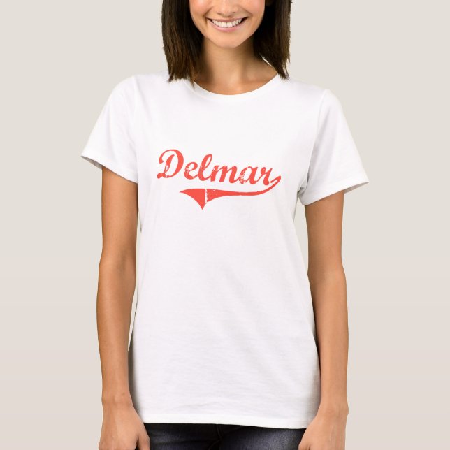 Camiseta Design clássico de Delmar Maryland (Frente)