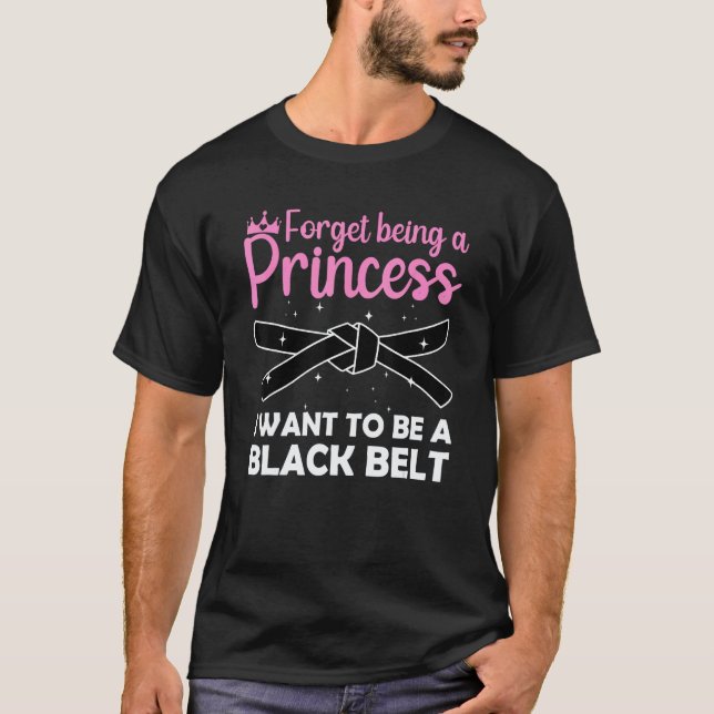 Camiseta Design Clássico de Karatê Engraçado para Mulheres  (Frente)