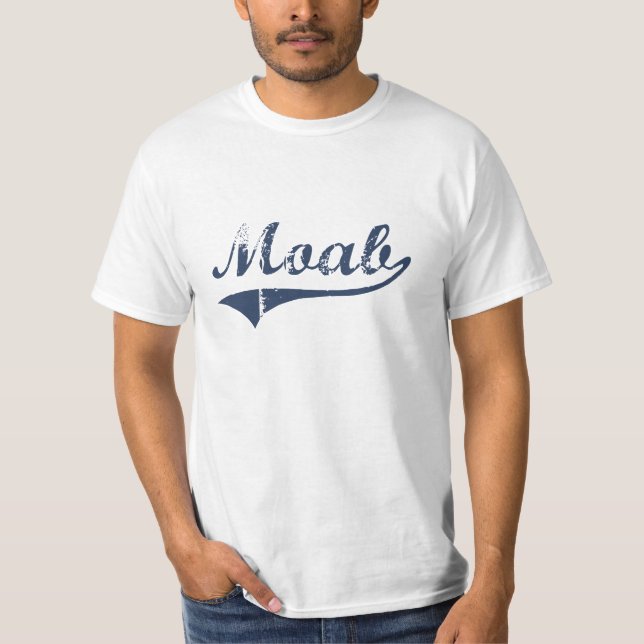 Camiseta Design clássico de Moab Utá (Frente)