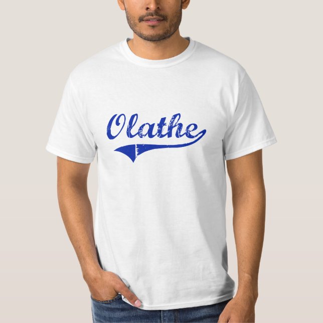 Camiseta Design clássico de Olathe Kansas (Frente)