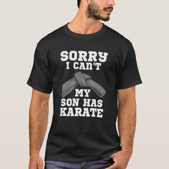Camiseta Design Clássico de Pai de Karatê para Mãe de Taekw (Frente)