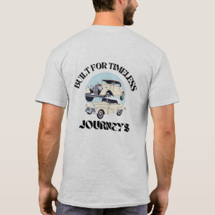 Camiseta Design Clássico Do Eterno Vintage Para Motoveleira