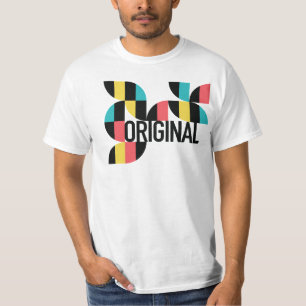 Camiseta Design colorido, alegre e moderno do Original