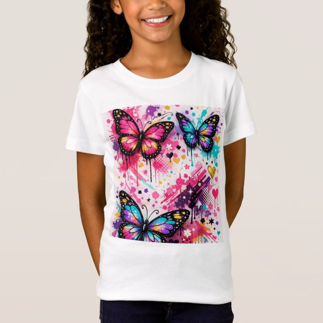 Camiseta design Colorido Sonho  (Frente)
