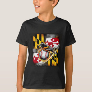 Camiseta Design com Oriole e Sell inspirado na bandeira